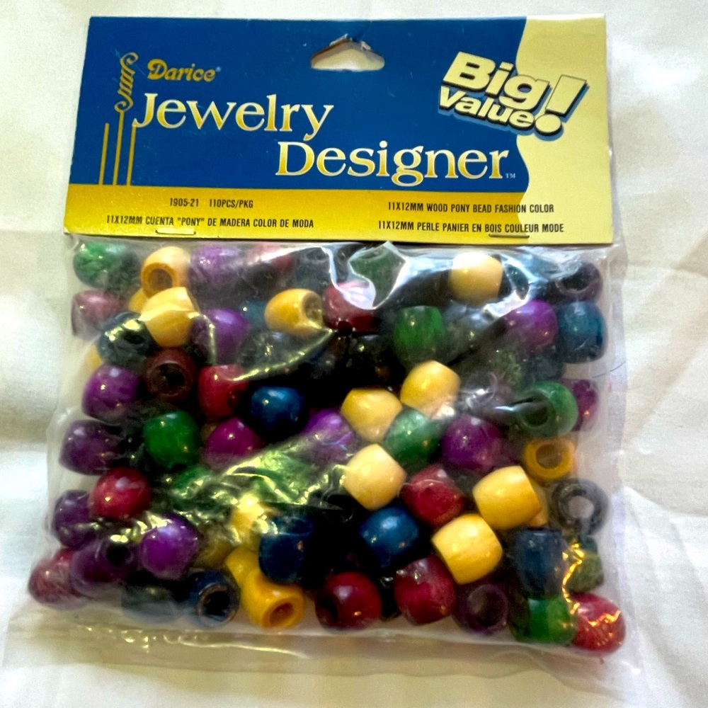 Jewelry and craft making beads new pack colorful